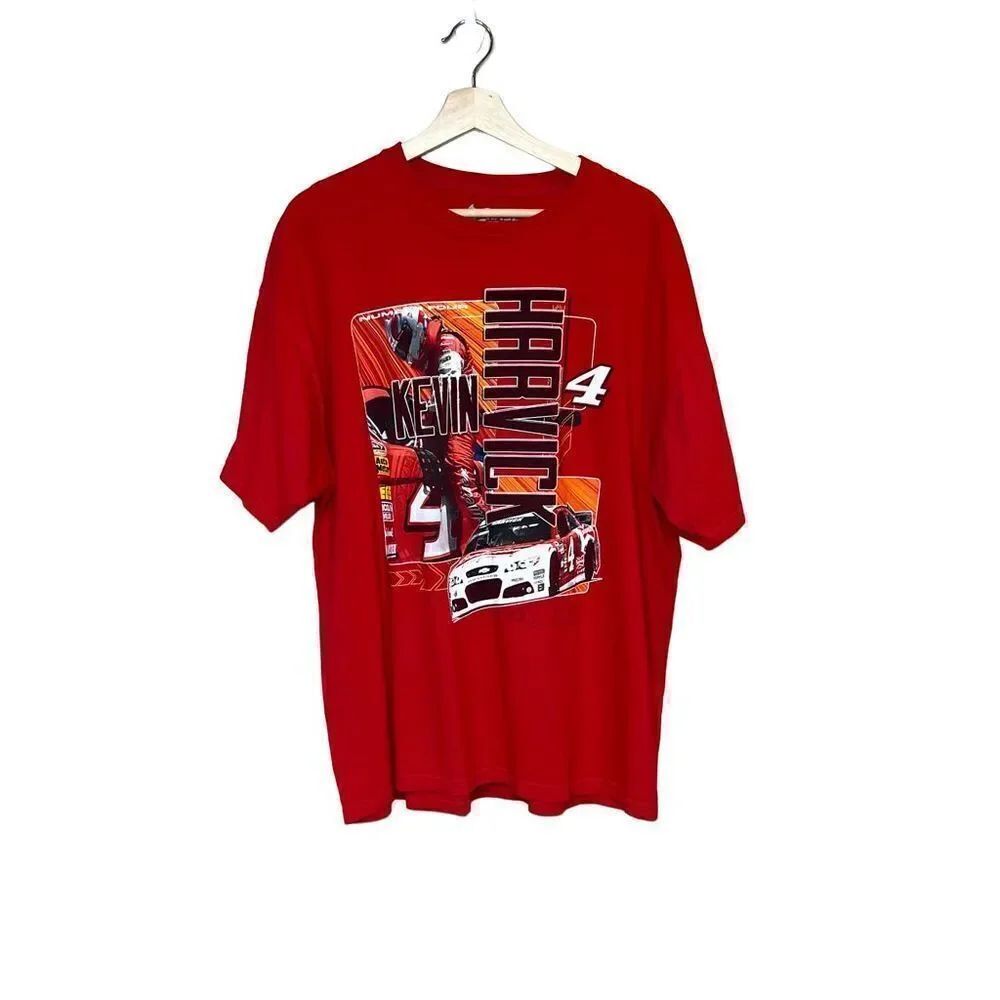 NASCAR 2015 Chase Authentics #4 Budweiser red Kevin Harvick T-shirt size XL